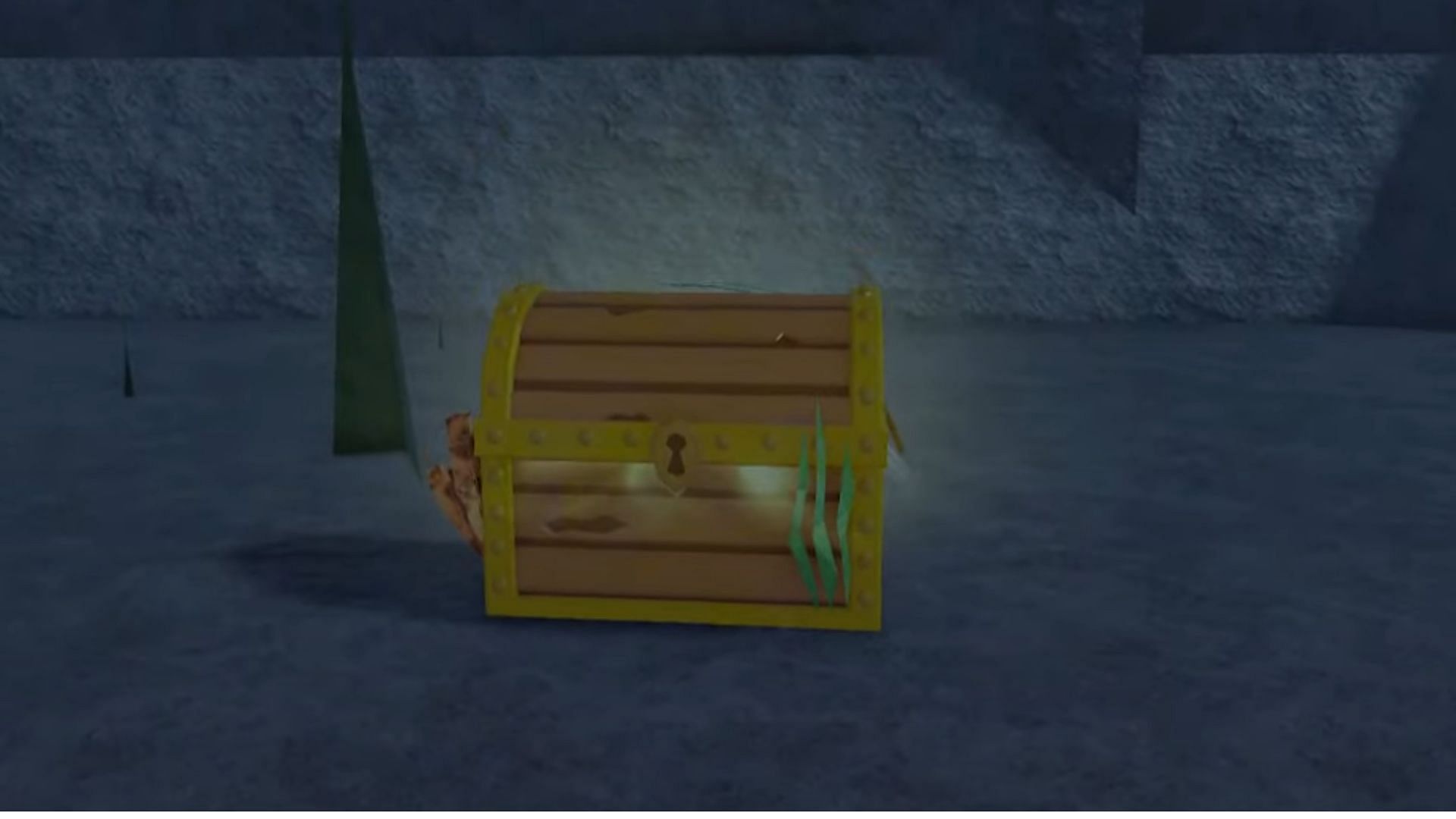 Treasure Chests can be found underwater (Image via Roblox)